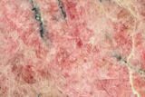 Polished Rhodochrosite Slab - Argentina #113399-1